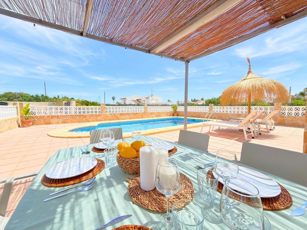 Villa Mediterranea Con Piscina Privada Jávea Exterior foto