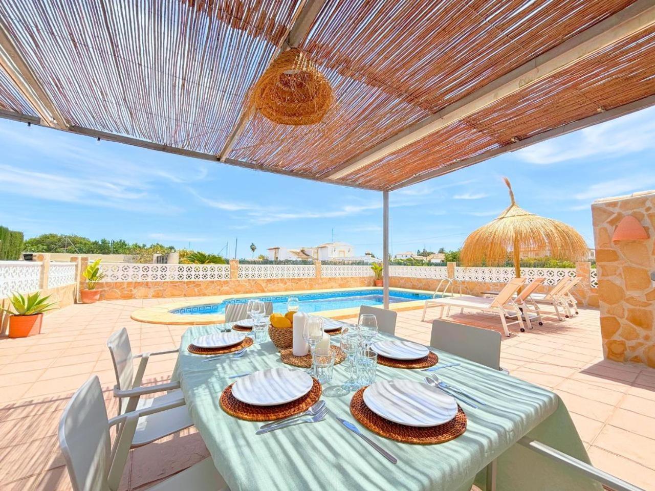 Villa Mediterranea Con Piscina Privada Jávea Exterior foto